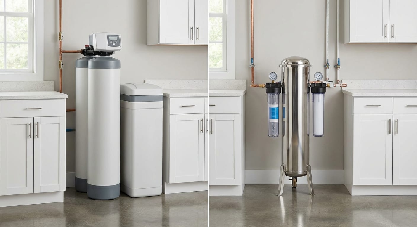 Water Softener vs. Whole-House Filter: Which Do You Need?